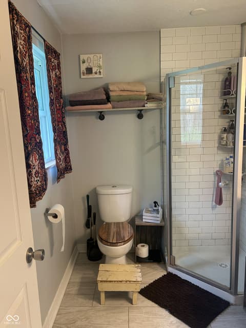 Bathroom at 5275 Wilbur Road, Martinsville, IN