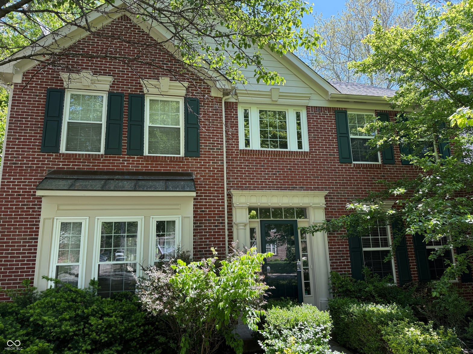 Front exterior at 12451 Shadow Cove Way, Carmel, IN