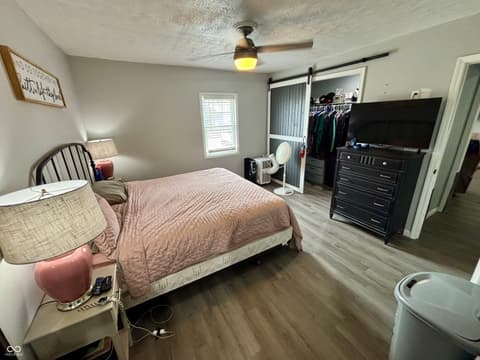 Bedroom at 822 E Church Street, Brazil, IN