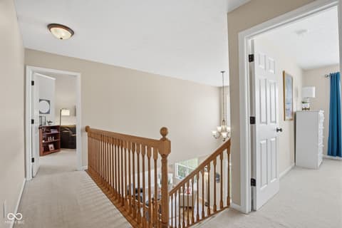 Hallway at 7398 Dunmore Point, Noblesville, IN