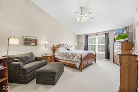 Bedroom at 7398 Dunmore Point, Noblesville, IN
