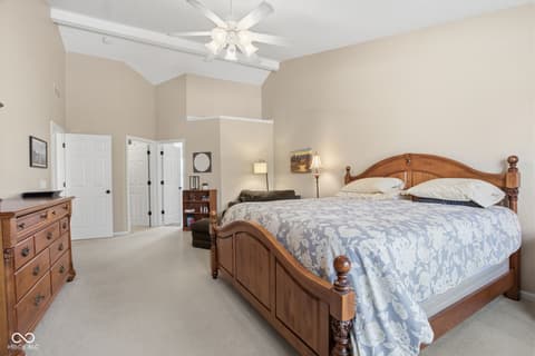 Bedroom at 7398 Dunmore Point, Noblesville, IN