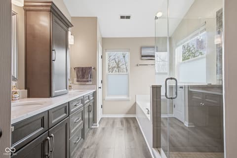 Bathroom at 7398 Dunmore Point, Noblesville, IN