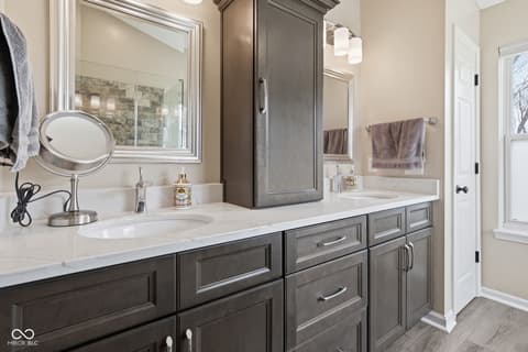 Bathroom at 7398 Dunmore Point, Noblesville, IN