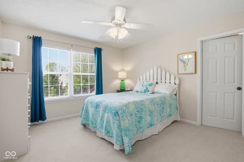 Bedroom at 7398 Dunmore Point, Noblesville, IN