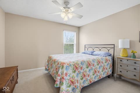 Bedroom at 7398 Dunmore Point, Noblesville, IN