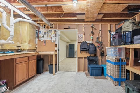 Basement at 7398 Dunmore Point, Noblesville, IN