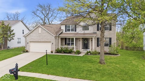 Front exterior at 7398 Dunmore Point, Noblesville, IN