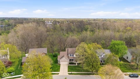 Aerial view at 7398 Dunmore Point, Noblesville, IN