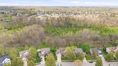 Aerial view at 7398 Dunmore Point, Noblesville, IN