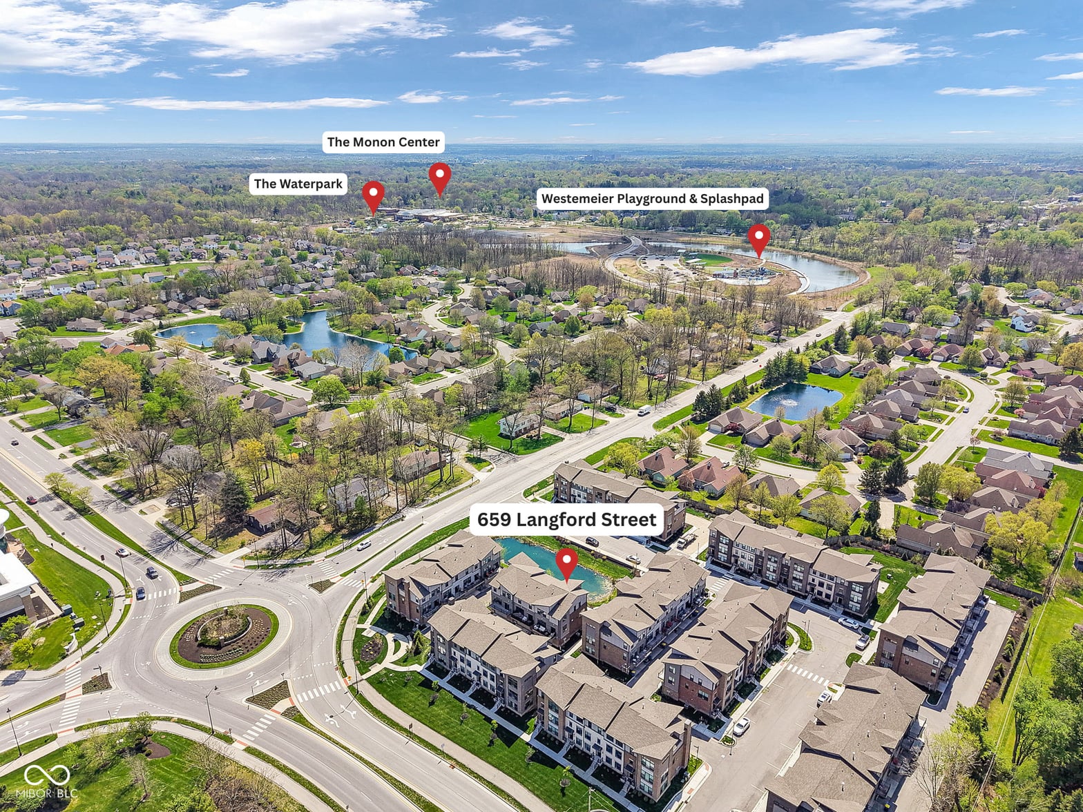 New townhomes in vibrant community near parks and water.