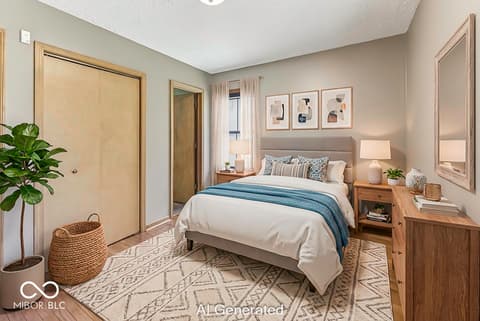 Bedroom at 2525 E 91st Street, Indianapolis, IN
