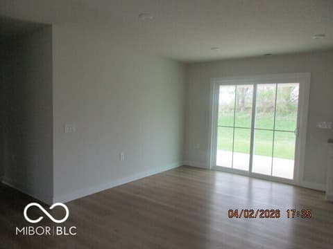 Dining room at 6990 E Dakota Lane, Camby, IN