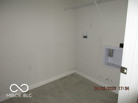 Laundry room at 6990 E Dakota Lane, Camby, IN