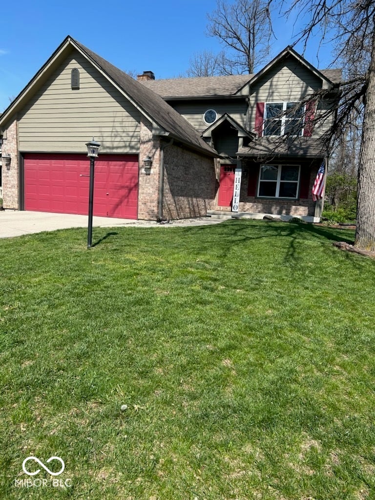 Front exterior at 932 Stave Oak Drive, Beech Grove, IN