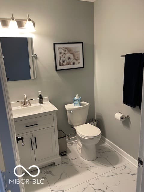 Bathroom at 932 Stave Oak Drive, Beech Grove, IN