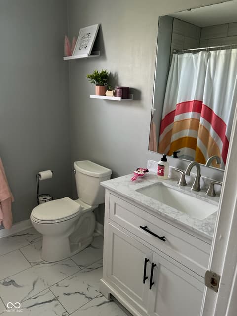 Bathroom at 932 Stave Oak Drive, Beech Grove, IN