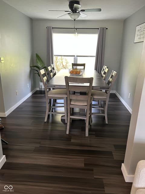 Dining room at 932 Stave Oak Drive, Beech Grove, IN