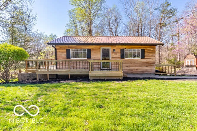 Front exterior at 5222 E State Rd 46, Bloomington, IN
