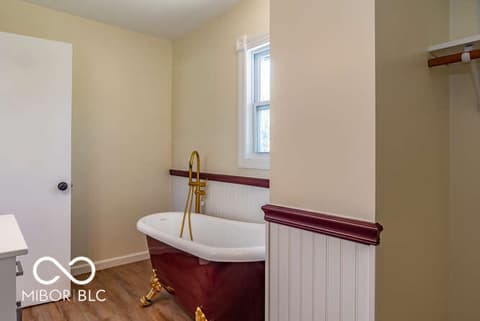 Bathroom at 5222 E State Rd 46, Bloomington, IN