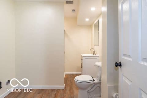 Bathroom at 5222 E State Rd 46, Bloomington, IN