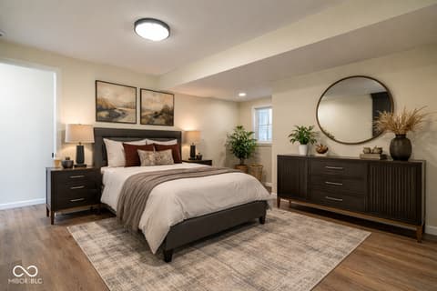Bedroom at 5222 E State Rd 46, Bloomington, IN