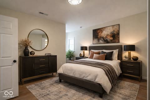 Bedroom at 5222 E State Rd 46, Bloomington, IN