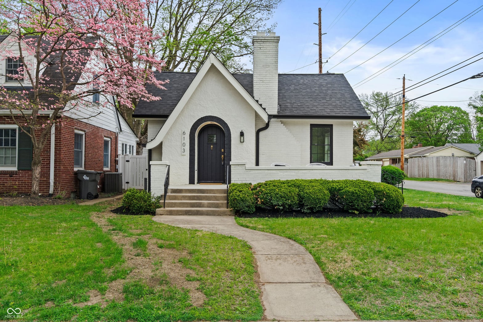 Front exterior at 6103 Indianola Avenue, Indianapolis, IN
