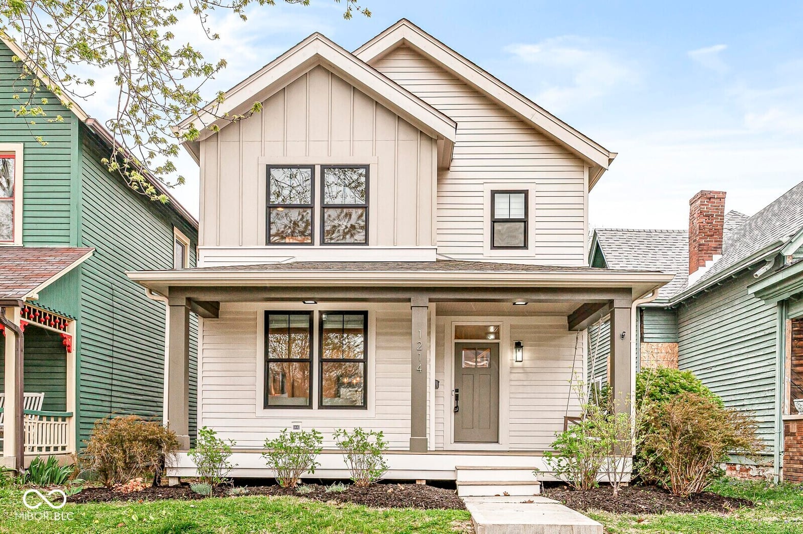 Front exterior at 1214 E New York Street, Indianapolis, IN