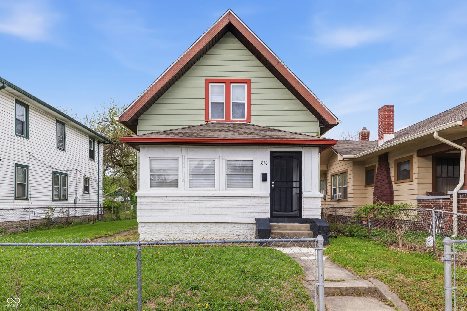 Front exterior at 1856 N Dexter Street, Indianapolis, IN