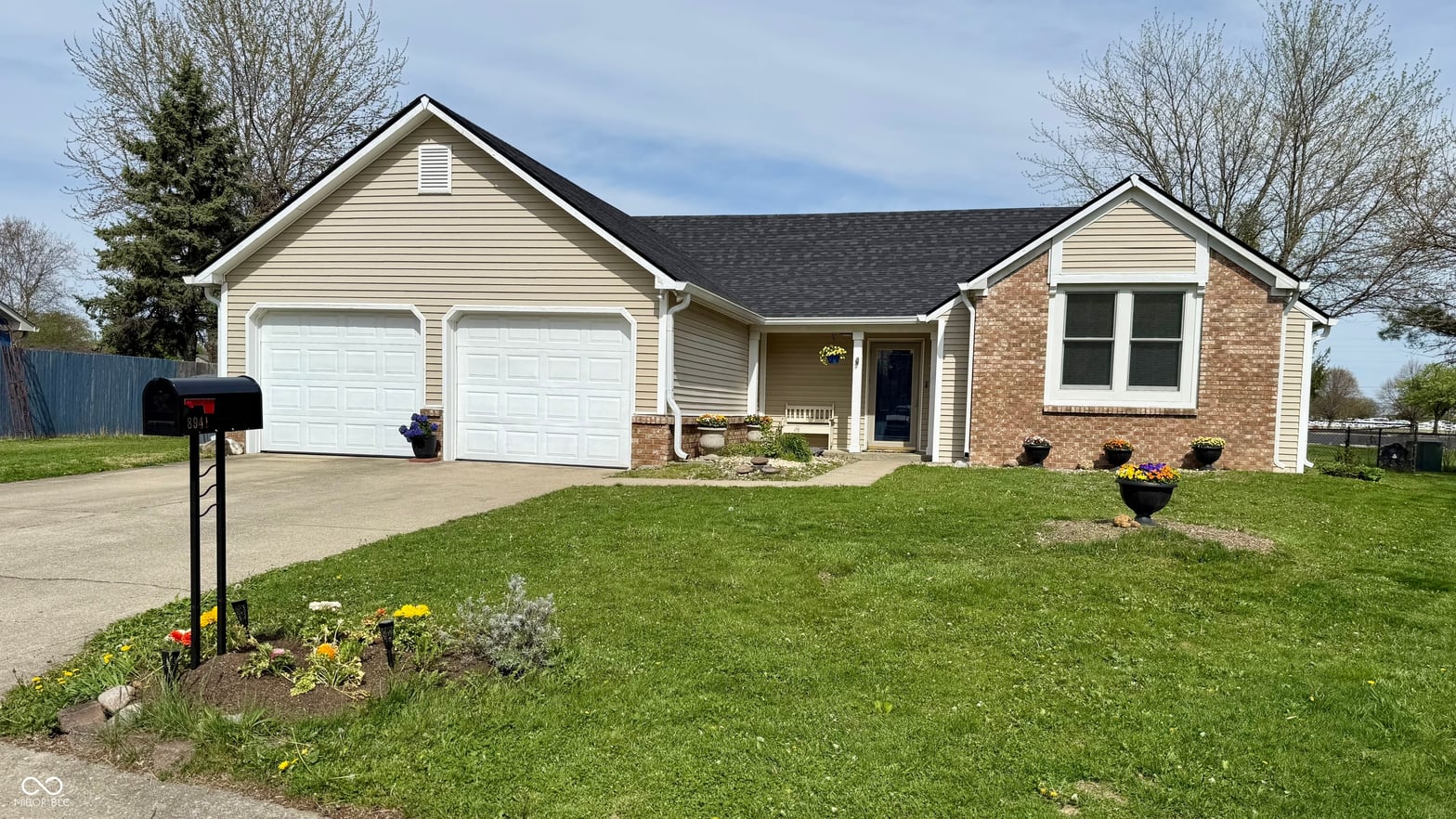 Front exterior at 8941 Country Walk Court, Indianapolis, IN