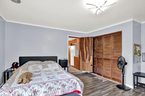 Bedroom at 303 Warren Street, Williamsport, IN