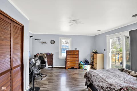Bedroom at 303 Warren Street, Williamsport, IN