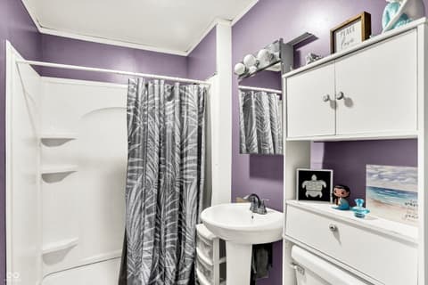 Bathroom at 303 Warren Street, Williamsport, IN