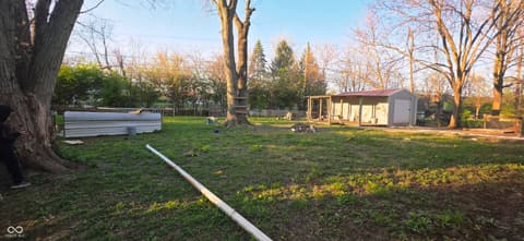 Yard at 8716 E 41st Place, Indianapolis, IN