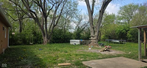 Yard at 8716 E 41st Place, Indianapolis, IN