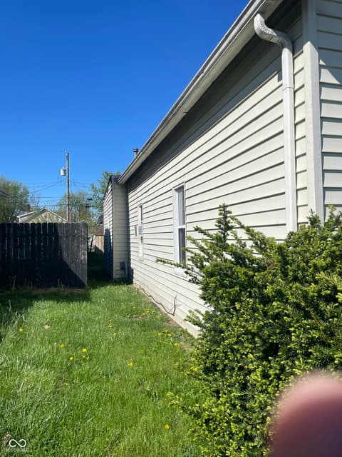 Side exterior at 215 E Laurel Street, Seymour, IN
