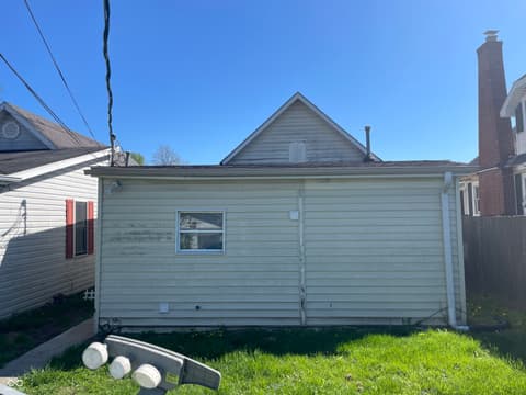 Side exterior at 215 E Laurel Street, Seymour, IN