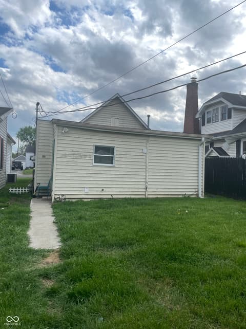 Side exterior at 215 E Laurel Street, Seymour, IN