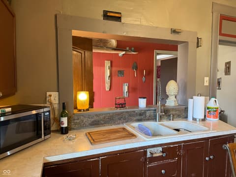 Kitchen at 61 S West Street, Rosedale, IN
