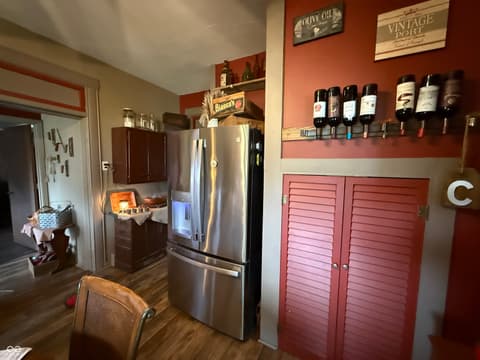 Kitchen at 61 S West Street, Rosedale, IN