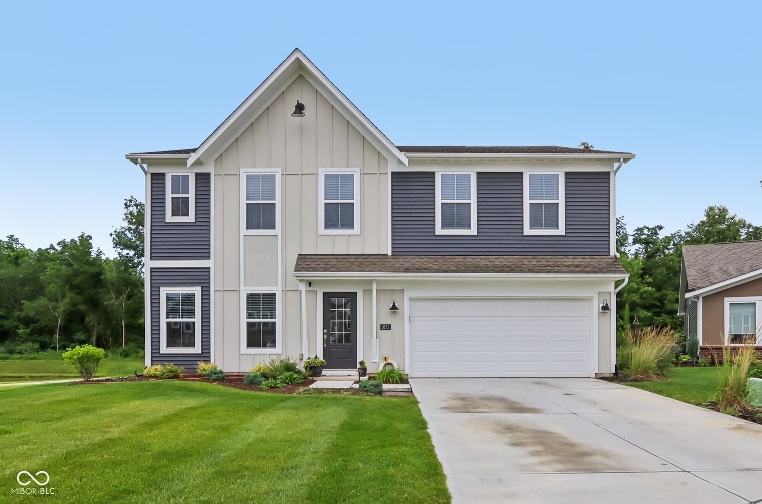 Front exterior at 1022 Cyprian Way, Lebanon, IN