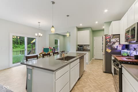 Kitchen at 1022 Cyprian Way, Lebanon, IN