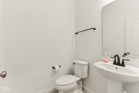 Bathroom at 1022 Cyprian Way, Lebanon, IN