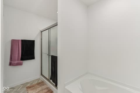 Bathroom at 1022 Cyprian Way, Lebanon, IN