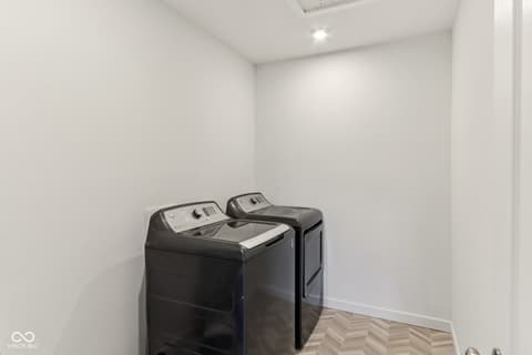 Laundry room at 1022 Cyprian Way, Lebanon, IN