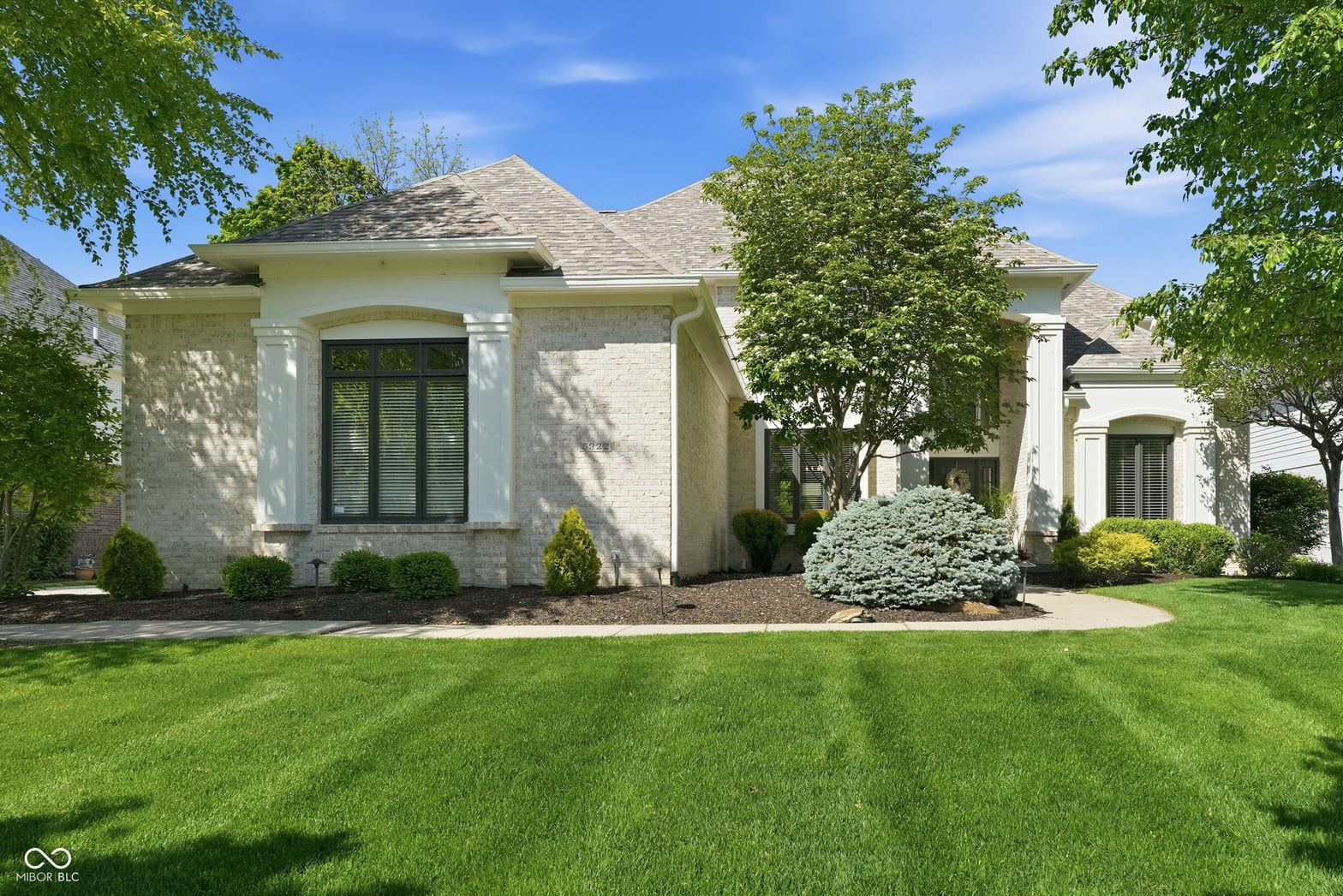 Front exterior at 5922 Fife Trail, Carmel, IN