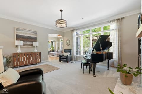 Sitting Room — 5922 Fife Trail, Carmel, IN