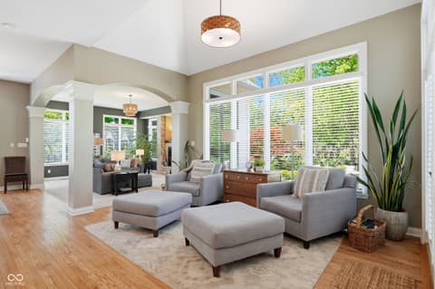 Sitting Room — 5922 Fife Trail, Carmel, IN