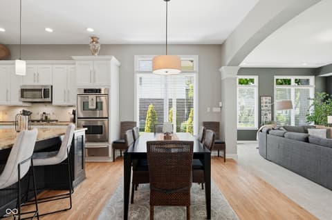 Dining room at 5922 Fife Trail, Carmel, IN